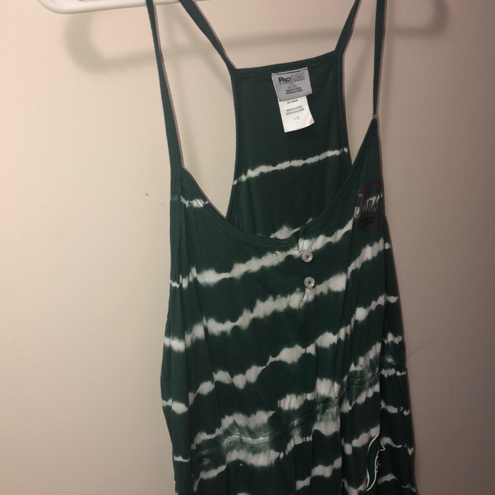 Michigan state tie dye dress